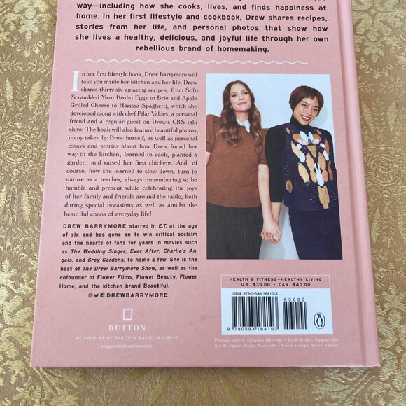 DREW BARRYMORE COOKBOOK - Picture 2 of 2